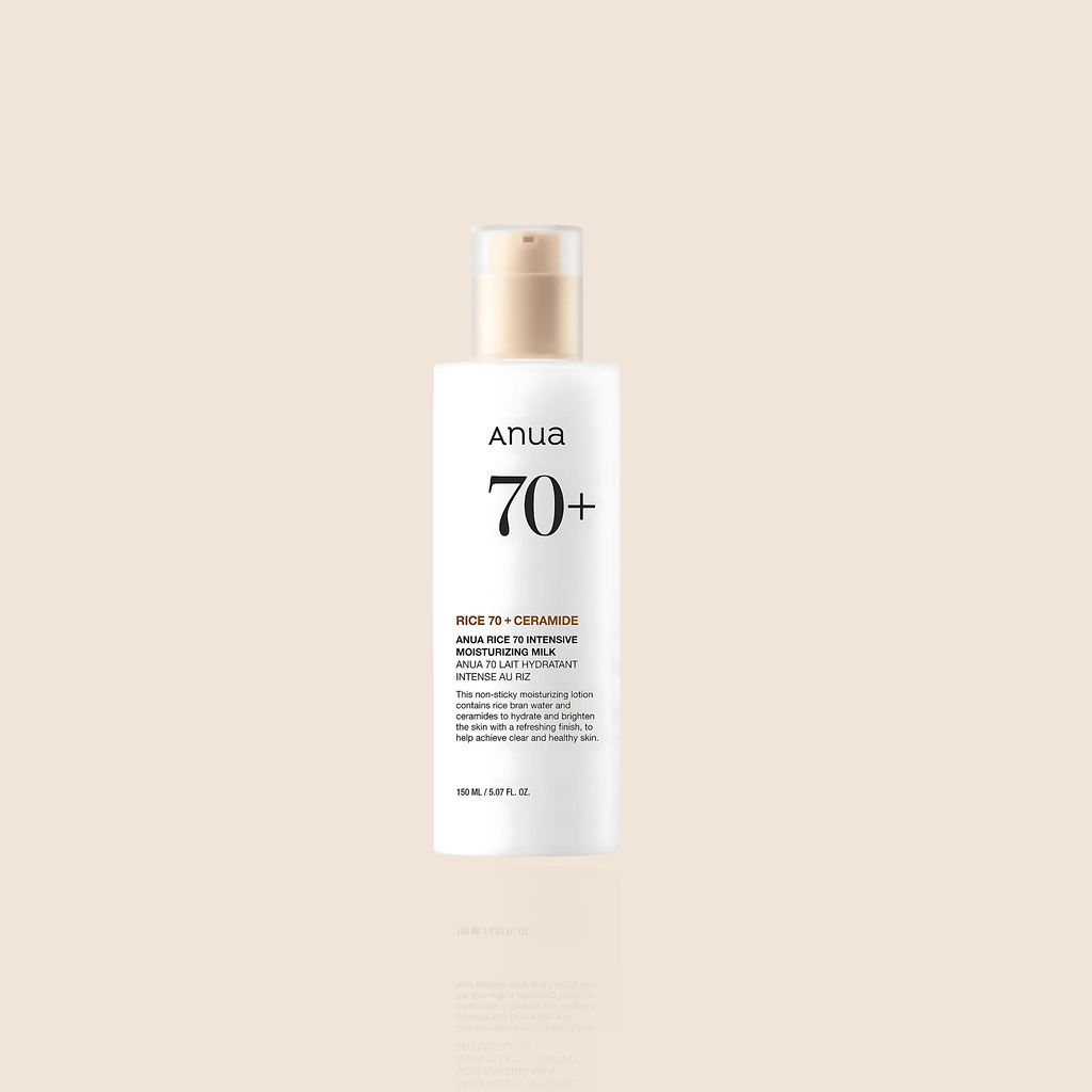 Anua - Rice 70 Intensive Moisturizing Milk - Intensive Moisturizing Face Lotion - 150ml