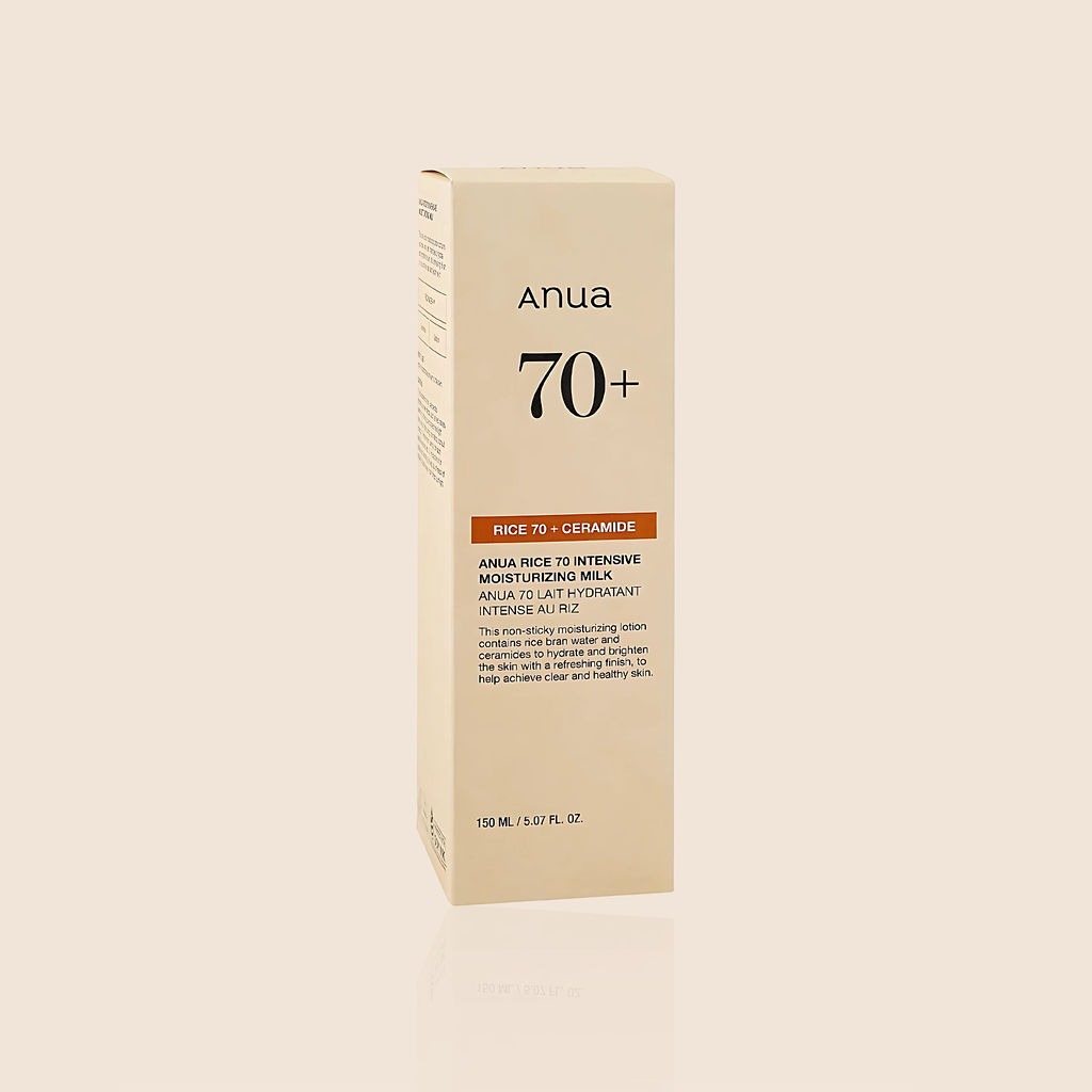 Anua - Rice 70 Intensive Moisturizing Milk - Intensive Moisturizing Face Lotion - 150ml - imagine 3