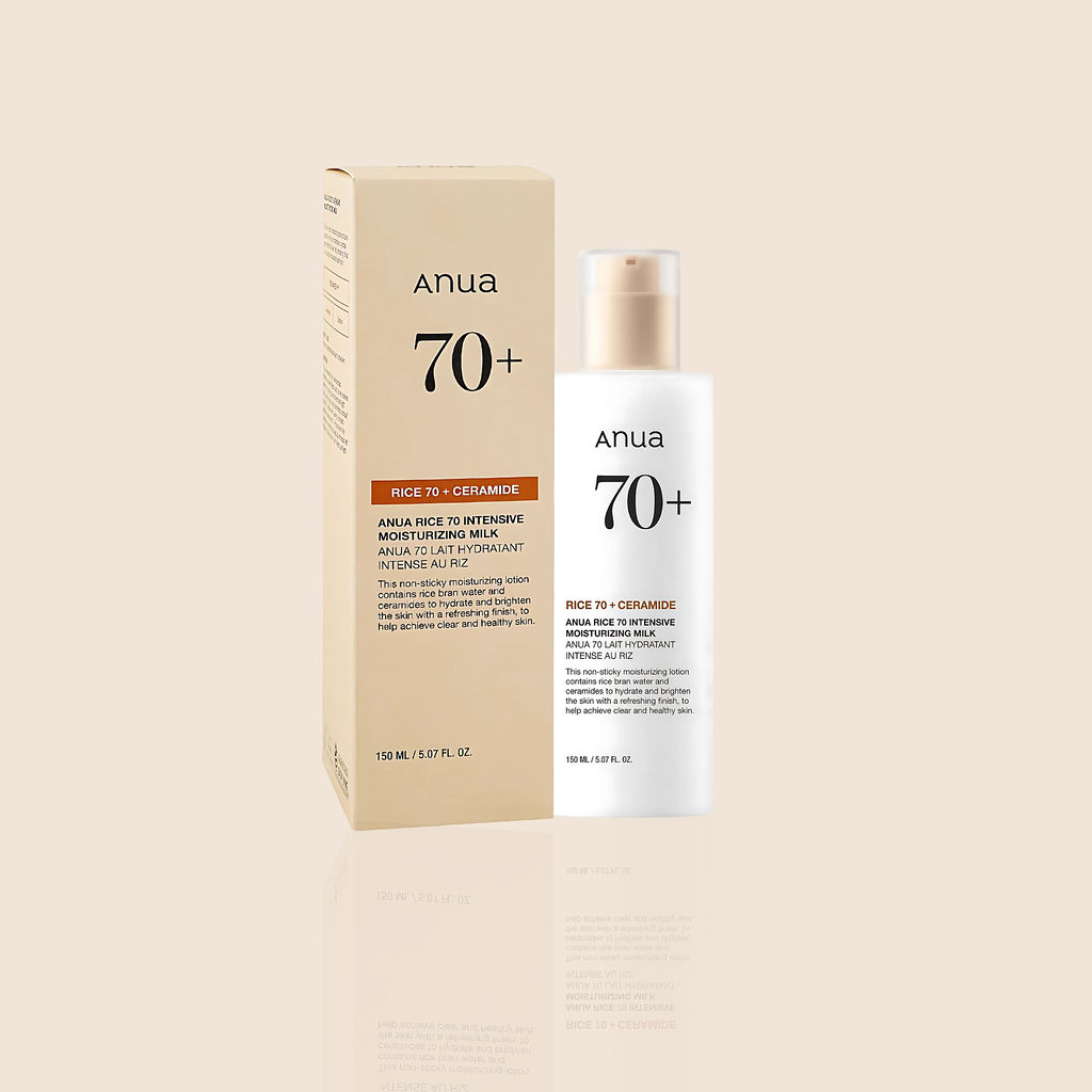 Anua - Rice 70 Intensive Moisturizing Milk - Intensive Moisturizing Face Lotion - 150ml - imagine 2